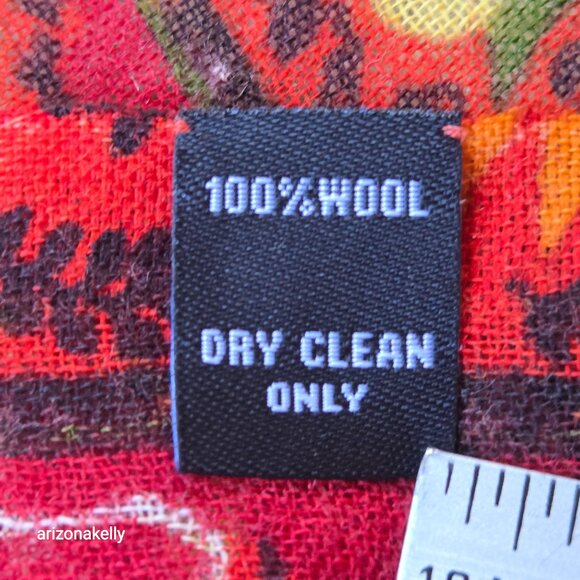 Perfect Jim Thompson Wool Scarf Lightweight - Picture 8 of 9